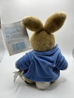 Vintage Eden Peter Rabbit Plush Beatrix Potter Collectible Blue Coat Style 30550