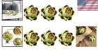 Artificial Artichoke Fake Vegetables And Fruits For Kitchen Decor 6pcs