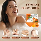 3pack Natural Persimmon Soap Bar For Body Odor Control  Organic Deodorant Body
