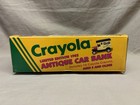 1993 Crayola Limited Edition 1903 Antique Car Bank   16 Pack Crayons Collectible
