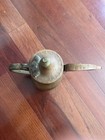 Vintage Arabic Coffee Pot Dallah Hand Hammered Copper Brass Middle Eastern As Is