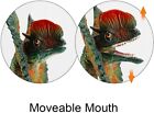 Jurassic Realistic Dilophosaurus Dinosaur Model Figure Kid Toy Christmas Gift