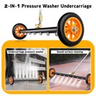 4000psi Under Car Pressure Washer Undercarriage Cleaner Underbody Wash Broom 24 