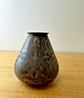 Antique Islamic  Indo-persian   Iron  With Silver Koftgari  Vase