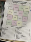 2024 Clare County Michigan Plat Book With Maps