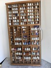 Vintage Hamilton Letterpress Printer Drawer Thimble Display Cabinet Case 100 