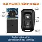 Joywhiz Cricket Noise Maker Prank With Remote Control hidden Black