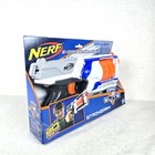 New  Nerf N-strike Elite Strongarm Blaster Gun 6-dart Slam Fire