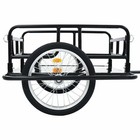 Bike Cargo Trailer 110lbs Max Load  Foldable Bicycle Trailer W universal Hitc   
