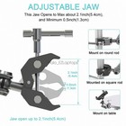 Heavy Duty Ipad Tablet Phone Holder Clamp For Mic Stand Bike Treadmill Peloton