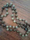  Jade Beaded Necklace   Vintage antique   Unique Rare