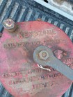 Vtg Keystone Railroad Tool Hand Large Grinder Usa Pat Apd