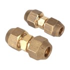 2pcs Low Hvac Fittings  Ac Copper Pipe Extensional Joint Connectors Set