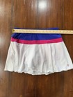 Wilson Girls Youth Xl Pink Purple Athletic Tennis Skirt 12    Length Elastic Waist