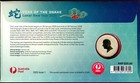 2025 Christmas Island Year Of The Snake Fdc pnc With Uncirculated Perth  1 Coin