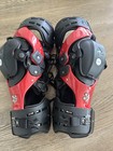 Asterisk Cell Knee Brace Protection System Red Pair Motocross Adult Med  599 Usa