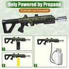 Powerful Propane Torch Gun  Kitchen Torch With Adjustable Flame  Flamethrower