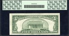 1953  5 Five Dollar Red Seal Us Legal Tender Note Fr 1532 Pcgs Cu 64 Ppq