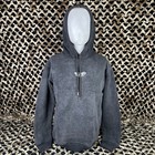 New Jt Paintball Hooded Pull Over Sweatshirt - Stonewash Black - Large