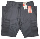 Wrangler  11647 New Men s Elastic Waist Drawstring Athletic Fit Cargo Pants