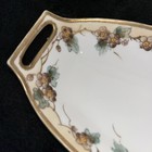 Vintage Nippon Trinket Dresser Tray - Hand Painted - Japan -  Gold Leaf Trim
