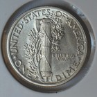 1944-d   Mercury Dime     Au     Almost Uncirculated   Silver  