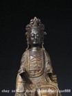 9   Rare Old Tibet Buddhism Bronze Kwan-yin Guanyin Goddess Buddha Statue