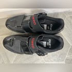 Giro Apeckx Ii Hv Microfiber Bicycle Cycling Shoes Black   Red Men Sz 7 5