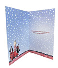Leanin Tree Christmas Cards Happy Howlidays 3d Howling Dogs Lot Of 8 Open Box