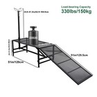 Livestock Trimming Stand 51x24   Adjustable Milking Stand For Goat 20-32  Height