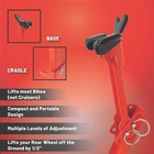 Tirox Snapjack V2 Motorcycle Compact Portable Jack Stand Kickstand