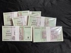 10 Consecutive 2008 50 Trillion Dollars Zimbabwe  Aa P-90 Unc