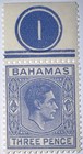 Travelstamps  1943 Bahamas  105a Used King George Vi  Mint  Og   Nh  Three Pence
