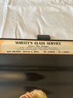 1964 Pin Up Calendar Whiteys Glass Service Detroit Michigan 15 3 4x 12