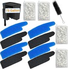 17-set Filter Media Kit Replacement For Seachem Tidal 75 Gallon 300 Liters La   