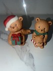 Avon Holiday Hugs Porcelain Bear Set