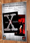 The X-files Game Promo Vintage Poster Playstation 1 Ps1 1999 Very Rare 59x42cm  