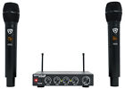 Rockville Rki65bt Dual Uhf Wireless Microphones bluetooth Karaoke Mic Interface