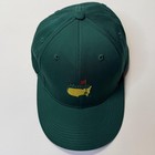 Masters Golf Hat Cap Strap Back Green Augusta National Golf Course Mens Logo