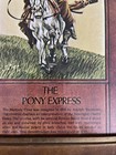Vintage Pony Express Framed 10 Mercury Dime 90  Silver Coin Collection
