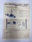 Vintage 1950s Harpers Mg-302 Miniman Rocket Germanium Crystal Radio W  Box Japan