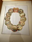 Wdw Rare Le Vintage Disney Complete Pin Set - 2000 Wreath - 12 Days Of Christmas