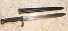 Original Wwi German  Butcher Blade Bayonet With Sheath  a-g Duisburg 