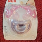 Nuk Comfy Orthodontic Pacifier  Silicone Bpa-free  Pink gray