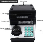 Piggy Bank For Kids  Atm Electronic Password Cash Coin Bank  Money Saving Box Fo