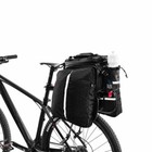 New Rockbros Bike Rack Bag Waterproof Carbon Leather Rear Pack Trunk Pannier A6