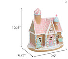 Robert Stanley Pastel Led Gingerbread House Christmas Decor 10 25  New