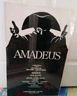 Original 1980 Amadeus Broadway Window Card Poster Tim Curry   Ian Mckellen 14 22