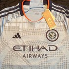 Adidas New York City Fc Mls Soccer Jersey Blue Officially Licensed Aeroready Xl
