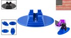 Adjustable Pro Scooter Holder Compatible With Major Brands - Elegant Blue Design